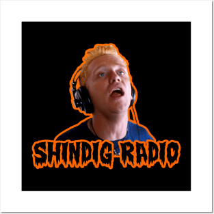 Shindig Radio (Old Huckleberry Variant) Posters and Art